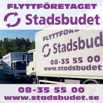 Stadsbudet Sverige är En Flyttfirma I Stockholm