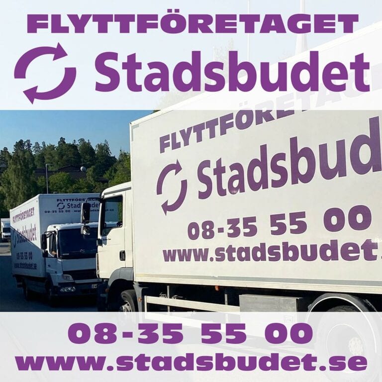 Stadsbudet Sverige är en flyttfirma i Stockholm